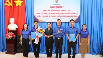 🌟🌟Bến Tre thành lập Đoàn TNCS Hồ Chí Minh Ủy ban nhân dân tỉnh và Đoàn TNCS Hồ Chí Minh các cơ quan Đảng tỉnh