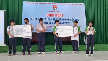 TP. Bến Tre: Sinh hoạt Câu lạc bộ Lý luận trẻ thành phố Bến Tre - Chuyên đề Quý 1 năm 2025!